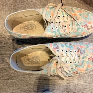 Vans Women's Pastel Floral Canvas Sneakers